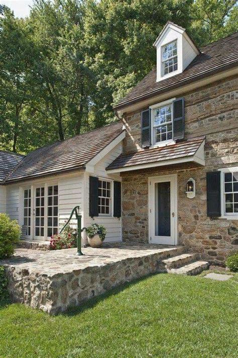 Pin By Michelle Colomb On Homesteads Stone House Revival House
