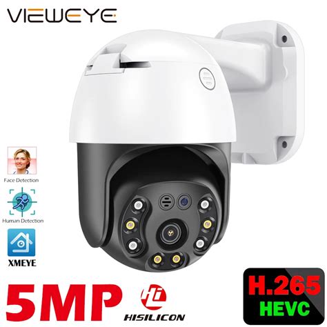 Vieweye H265 Hi3516 3mp 5mp Poe Ptz Ip Camera 4x Digital Zoom 5mp Cctv