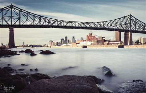 Jacques Cartier Bridge And St Laurent River © Marc Bruxelle Jacques