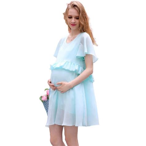 120 Colors Customize All Size 3XS 10XL Fashion Chiffon Maternity Dress