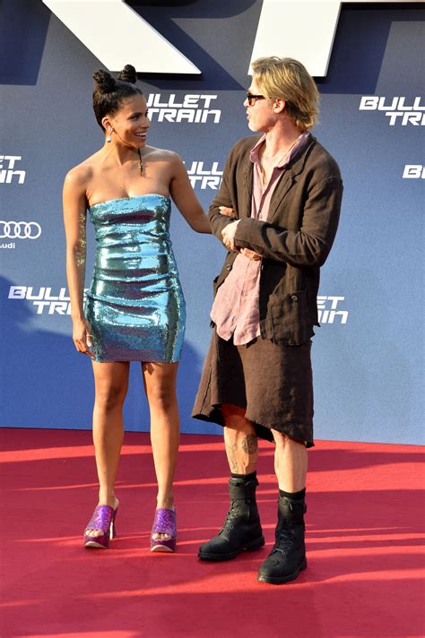 Photo Zazie Beetz Et Brad Pitt à La Première Du Film Bullet Train à Berlin Le 19 Juillet