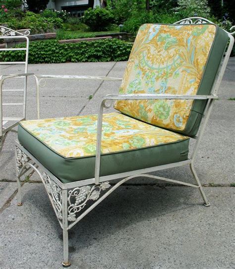 Woodard Patio Furniture Vintage Vintage Woodard Wrought Iron Patio