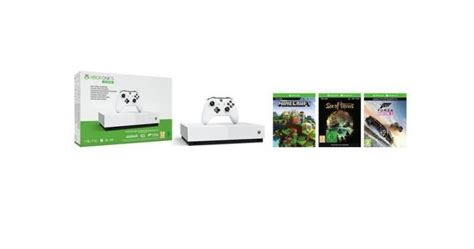 Xbox One S 1tb All Digital Console Minecraft Sea Of Thieves Forza