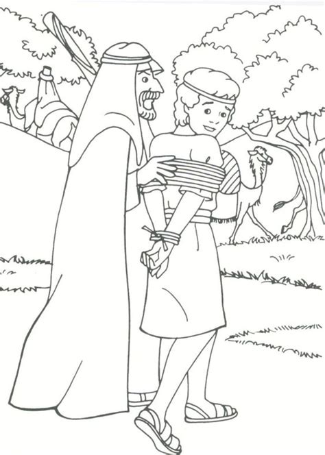We highly recommend to all parents visiting this category in the first place. Joseph Sold Into Slavery Coloring Pages - Coloring Home