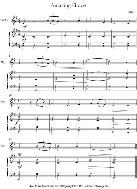 Pdf (digital sheet music to download and print), interactive sheet music (for online playing, transposition and printing), practice video, videos, midi. amazing grace sheet music violin duet - Google Search ...