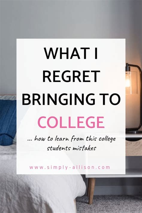 12 Products You Shouldnt Bring To College Simply Allison College
