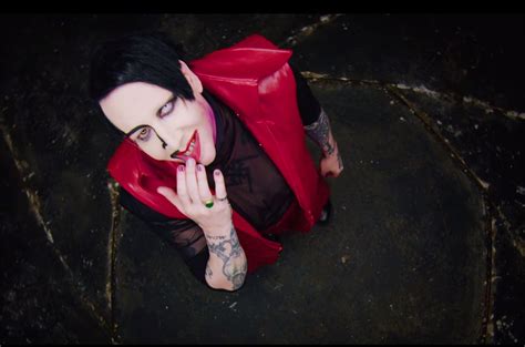 Marilyn Mansons Kill4me Video Watch Johnny Depp Starring Clip