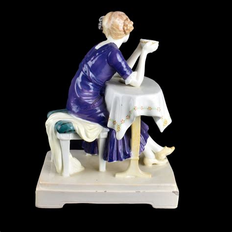 Buy art deco figurines and get the best deals at the lowest prices on ebay! Antique Goldscheider Art Deco Porcelain Figurine | Kodner Auctions