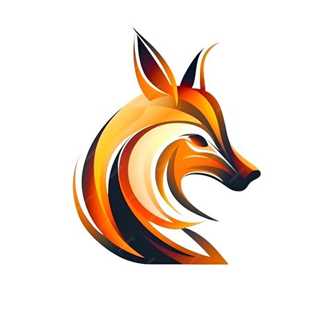 Premium Ai Image Abstract Fox Logo Vector Design Template Elements