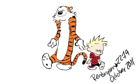 Calvin And Hobbes Dancing By Rendezvous2279 On Deviantart Calvin And