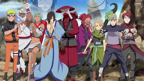 Naruto And Jinchuuriki Cmon All 9 Jinchuuriki On Stage Wallpaper
