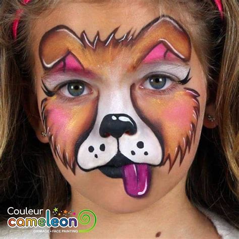 Dog Face Painting Ideas Distinct Blogs Photogallery