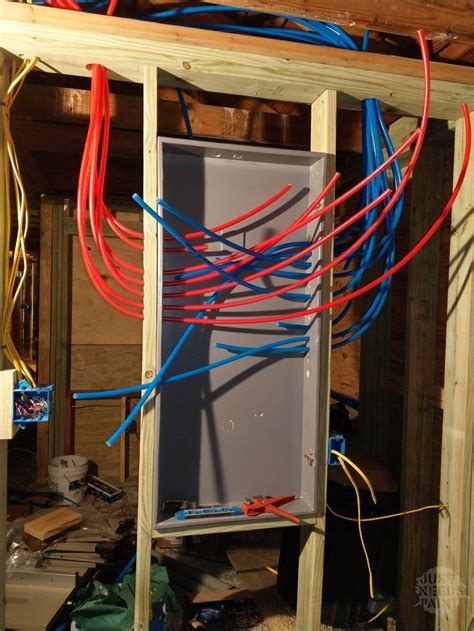 Barbed ports with threaded caps that can each be controlled to customize the flow of water. How to Build a PEX Manifold: A Step-by-Step Guide - Just ...