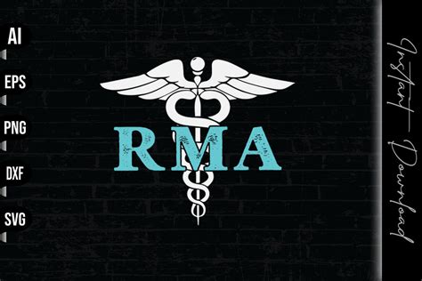 Rma Registered Medical Assistant Graphic By Vecstockdesign · Creative