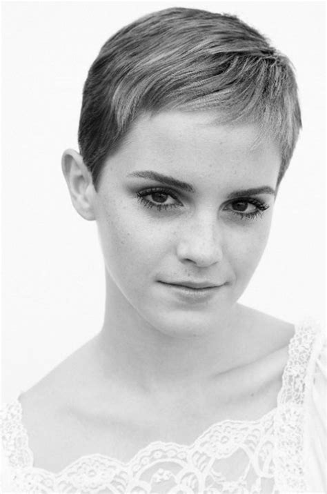 Emma Watsons New Pixie Haircut