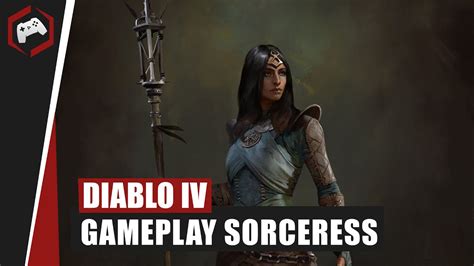 Diablo 4 Sorceress Gameplay Review Обзор игры за Волшебницу Youtube