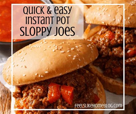 The Best Instant Pot Sloppy Joes Recipe Feels Like Home