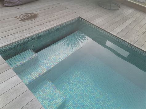 Piscina Da Esterno Tilestone Pools One Piece Tiled Pools Interrata