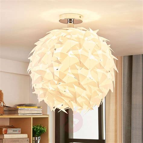 Whether you're looking for a low hanging chandelier, an intricately designed pendant. Corin - white ceiling light in trendy look | Lights.ie