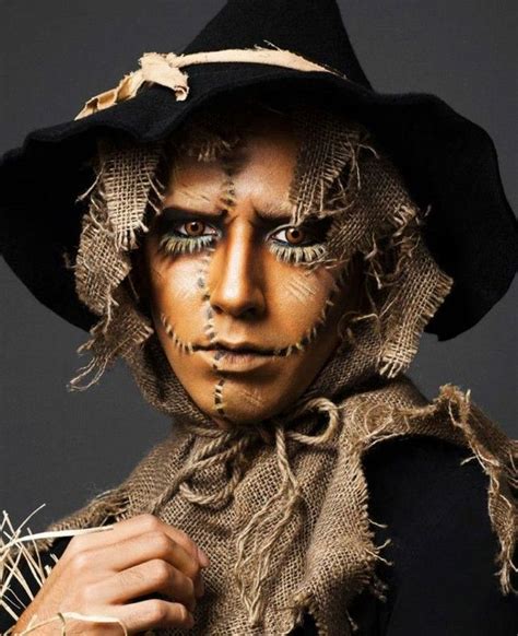 Be Unique With These Easy Halloween Makeup Ideas Diy Scarecrow