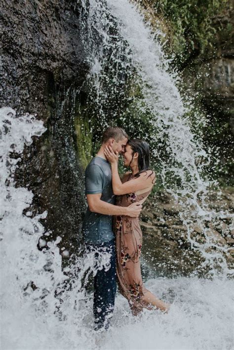 15 Waterfall Engagement Photos To Inspire You Wandering Weddings