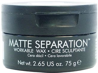 Bed Head Cosmetics Matte Separation Workable Men S Wax Wax Hydrate