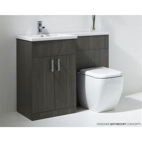 Vanity unit cabinet basin sink bathroom corner wall hung twin double bowl 1200 for. toilet sink units - Google Search | Freestanding bathroom ...