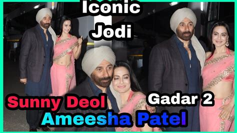 Iconic Jodi Sunny Deol Ameesha Patel At The Kapil Sharma Show Promoting