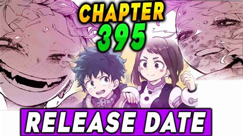 My Hero Academia Manga Chapter 395 Release Date Recap Spoilers And