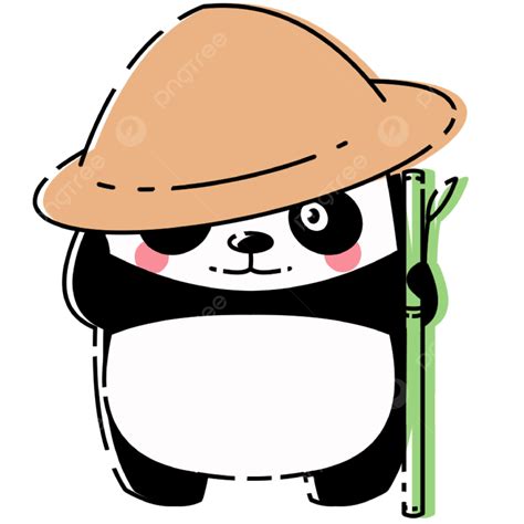 Anime Panda Clipart Transparent Background Panda Mbe Style Animal Icon