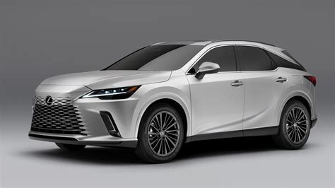New Lexus Rx 350h 2023 In Sonic Silver Color Exterior Youtube