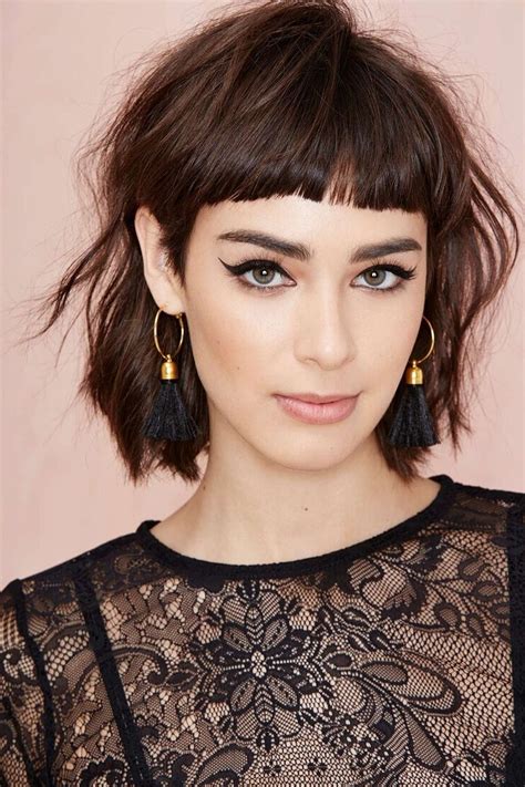 2020 Popular Shaggy Bob Hairstyles With Bangs