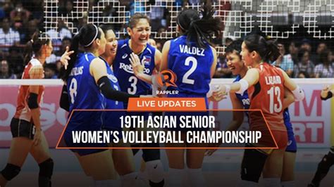 highlights philippines vs thailand asian senior women s volleyball championship 2017