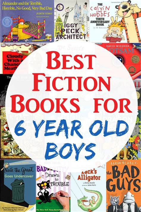 50 recommended books for children in year 4. Best Books for 6 Year Old Boys: 25+ Fabulous Choices He ...