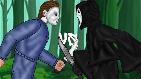 Screamghost Face Vs Michael Myers Dc2 Animation Youtube