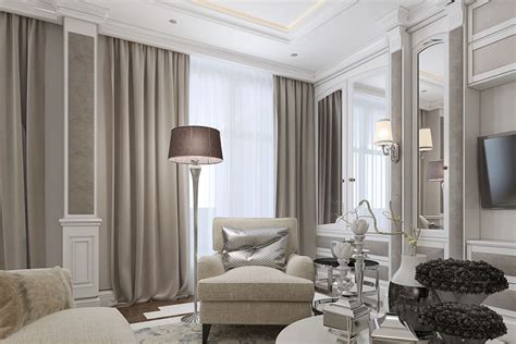 Low ceilings make the room feel cozy and inviting so in this case you can also play with different colors and designs to make it look more sophisticated. Bailey Interiors - Plaster Cornices