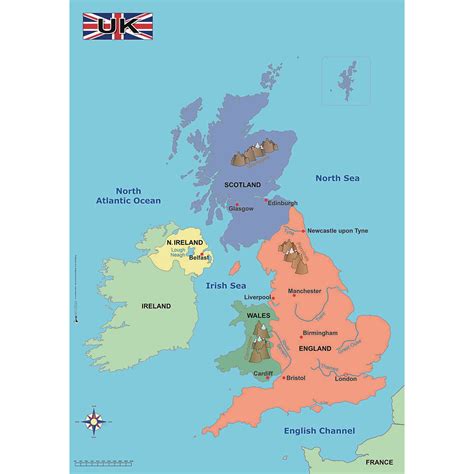 He1206847 Simple Map Of The Uk Hope Education