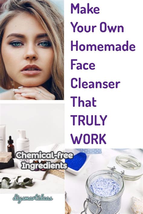 Diy Your Own Homemade Face Cleanser That Truly Work Homemade Face