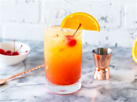 Open Drinks Tequila Sunrise