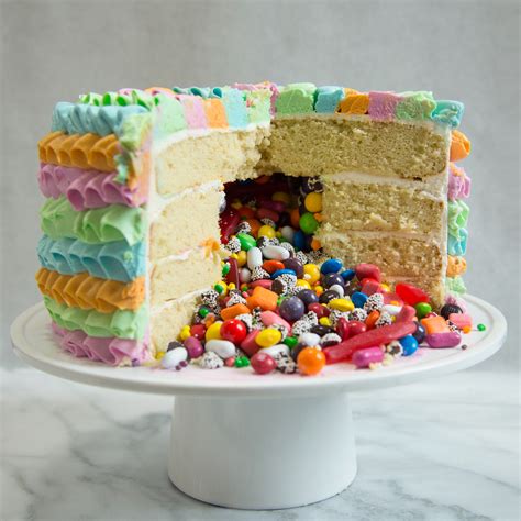 Cool on wire rack 10 minutes. How to Make Piñata Cake, the Ultimate Cinco de Mayo ...