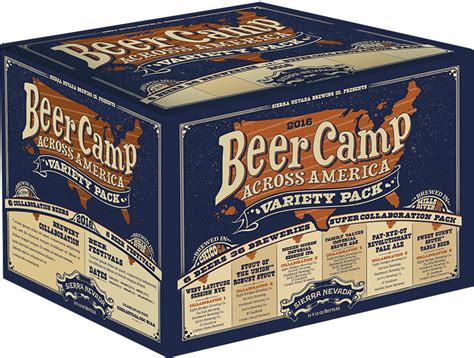 Sierra Nevada Reveals Beer Camp Across America 2016 12 Pack Hits Market