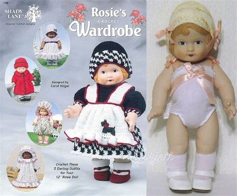 Rosie 12 Daisy Kingdom Doll Rosies Wardrobe Crochet Pattern Booklet