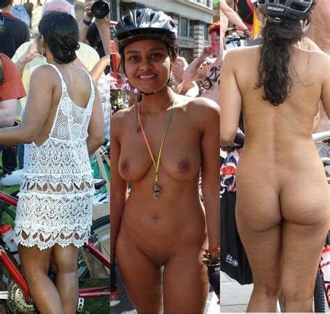 Meenal Jain Indian Lady Godiva Public Naked Bicycle Ride HD Pics Mega Collection Dont