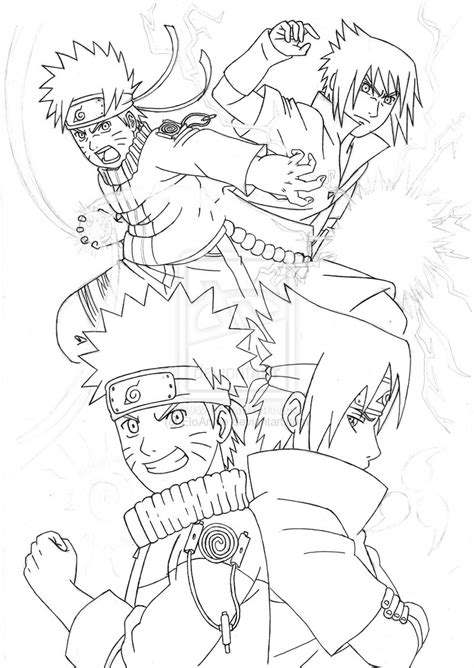 Desenhos Do Naruto Para Colorir Atividades Educativas