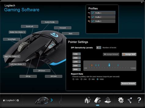 Logitech gaming software is needed by most logitech gaming products (logitech g). Testing: Logitech G502 Proteus Core Gaming Mouse - Tested