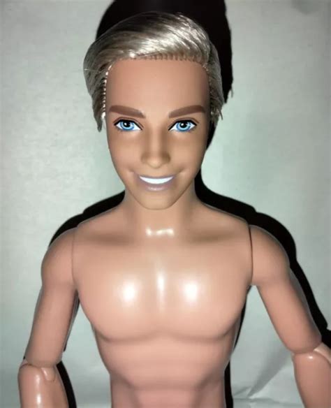Barbie The Movie Sugars Daddy Ken Doll Nude Mint With Stand