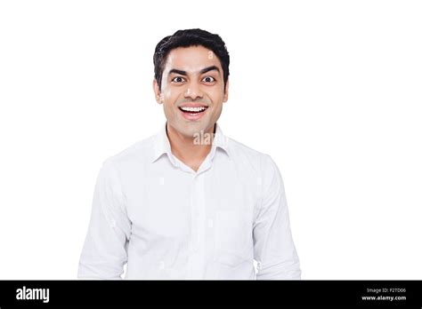 Indian Adult Man Standing Pose Stock Photo Alamy