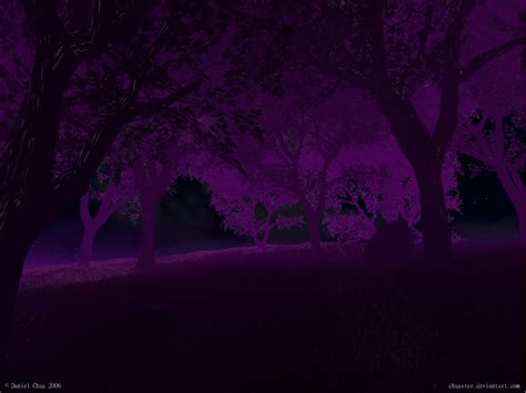 Maple Forest In Purple Fog By Chuaster On Deviantart