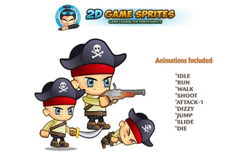 Fox 2d Game Character Sprites Pre Designed Illustrator Graphics