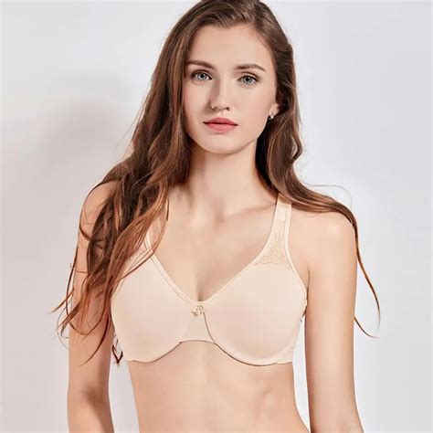 women s smooth full figure underwire seamless minimizer bra plus size in bras from underwear